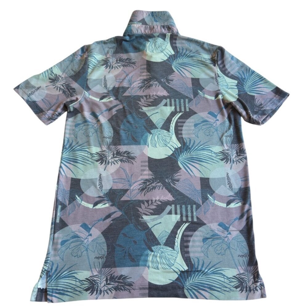 Travis Mathew Men's Featherweight Summer Polo S Total Eclipse Performance Golf - Picture 2 of 8